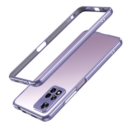 Aurora Series Lens Protector + Metal Frame Phone Case, For Xiaomi Redmi Note 11 Pro/11 Pro+