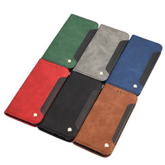 Skin Feel Splicing Leather Phone Case, For iPhone 13 Pro Max, For iPhone 13 Pro, For iPhone 13, For iPhone 13 mini