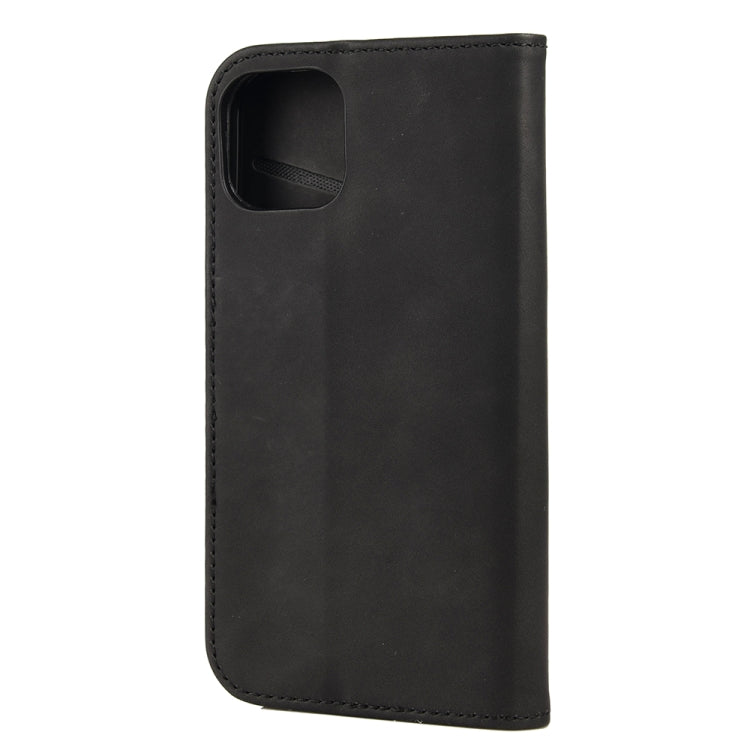 Skin Feel Splicing Leather Phone Case