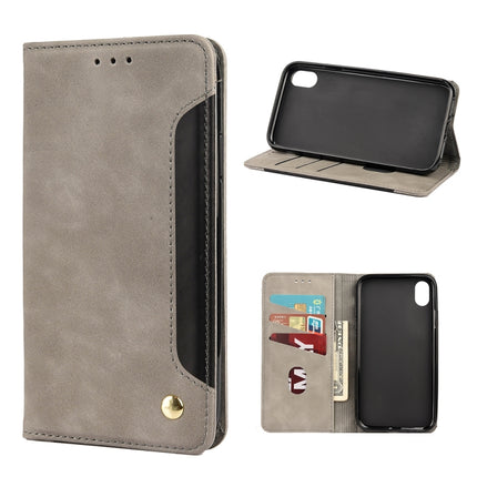 Skin Feel Splicing Leather Phone Case, For iPhone 11 Pro Max, For iPhone 11 Pro, For iPhone 11, For iPhone XS Max