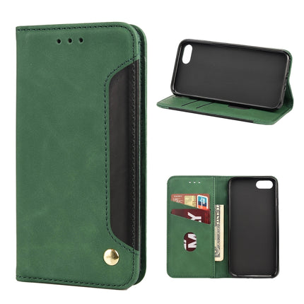 Skin Feel Splicing Leather Phone Case, For iPhone X / XS, For iPhone XR, For iPhone SE 2022 / SE 2020 / 8 / 7, For iPhone 8 Plus & 7 Plus