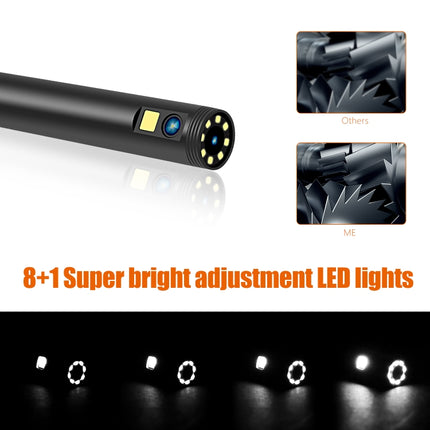 F300 5.5mm IP68 Watweproof HD Dual Cameras Digital Endoscope, 2m Hard Cable, 5m Hard Cable, 10m Hard Cable