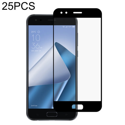 25 PCS Full Glue Full Cover Screen Protector Tempered Glass Film