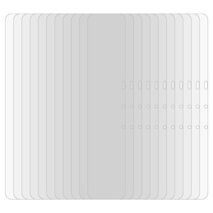 75 PCS 9H 2.5D Explosion-proof Tempered Tablet Glass Film