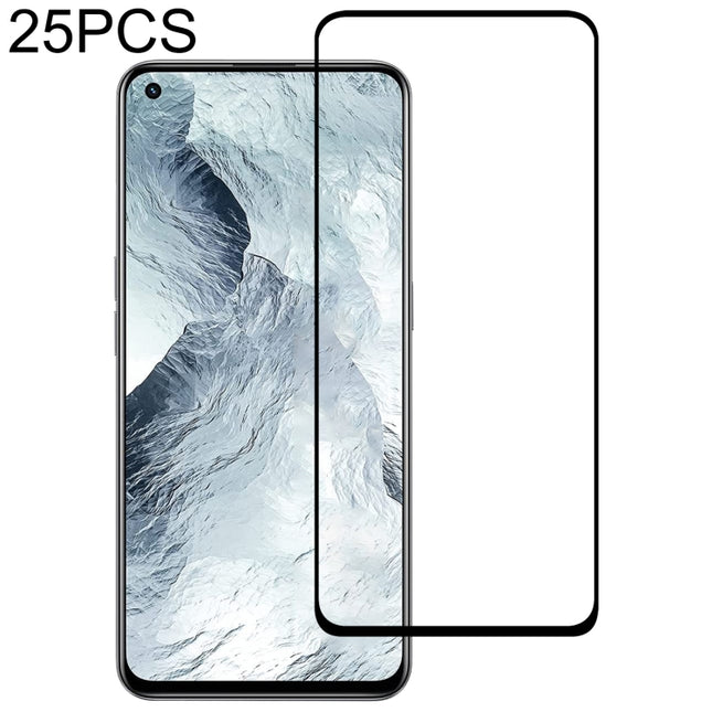 25 PCS Full Glue Cover Screen Protector Tempered Glass Film, For OPPO Realme GT Master Edition (25 PCS), For Nokia G20 (25 PCS), For Nokia G50 (25 PCS), For Motorola Moto E40 (25 PCS), For Nokia G300 (25 PCS), For Honor X30 Max (25 PCS)