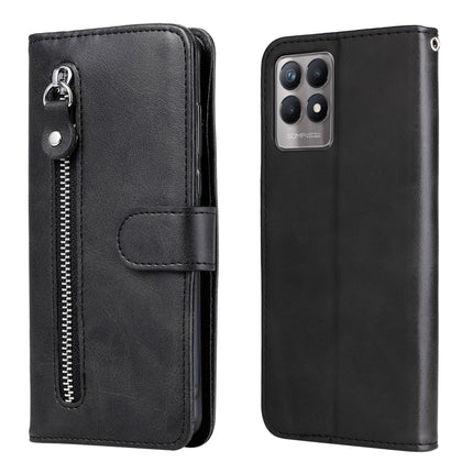 Calf Texture Zipper Horizontal Flip Leather Phone Case, For OPPO Realme 8i, For OPPO Realme GT Neo2, For OPPO Reno6 4G, For Huawei nova 8i / Honor 50 Lite