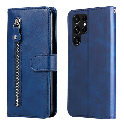 Calf Texture Zipper Horizontal Flip Leather Phone Case, For Samsung Galaxy S22 Ultra 5G, For Samsung Galaxy S22 5G, For Samsung Galaxy S22+ 5G
