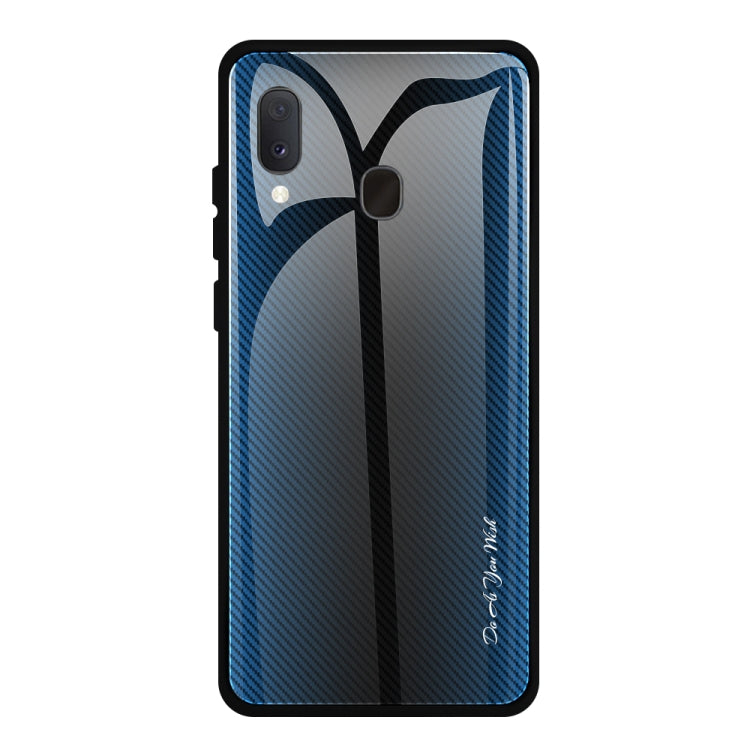 Texture Gradient Glass Schutzhülle, Für Galaxy A20 / A30, Für Galaxy A50, Für Galaxy A80 / A90, Für Galaxy Note 9, Für Galaxy Note 10 Pro
