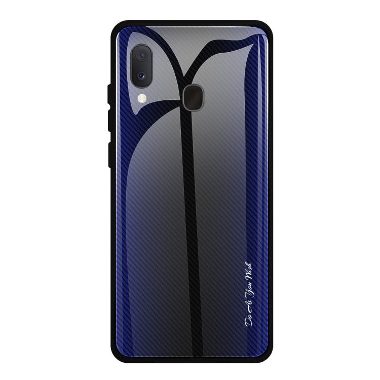 Texture Gradient Glass Schutzhülle, Für Galaxy A20 / A30, Für Galaxy A50, Für Galaxy A80 / A90, Für Galaxy Note 9, Für Galaxy Note 10 Pro