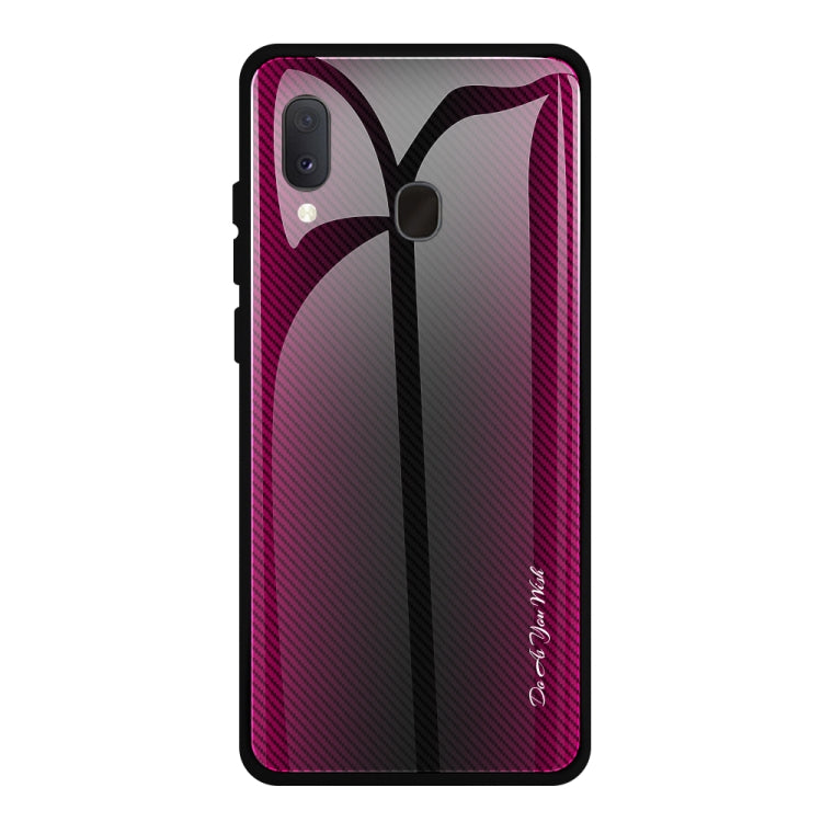 Texture Gradient Glass Schutzhülle, Für Galaxy A20 / A30, Für Galaxy A50, Für Galaxy A80 / A90, Für Galaxy Note 9, Für Galaxy Note 10 Pro