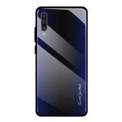 Texture Gradient Glass Protective Case, For Galaxy A20 / A30, For Galaxy A50, For Galaxy A80 / A90, For Galaxy Note 9, For Galaxy Note 10 Pro