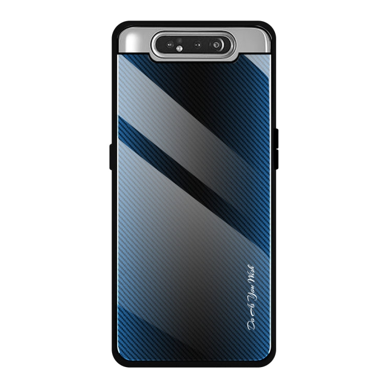 Texture Gradient Glass Schutzhülle, Für Galaxy A20 / A30, Für Galaxy A50, Für Galaxy A80 / A90, Für Galaxy Note 9, Für Galaxy Note 10 Pro