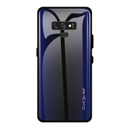 Texture Gradient Glass Protective Case, For Galaxy A20 / A30, For Galaxy A50, For Galaxy A80 / A90, For Galaxy Note 9