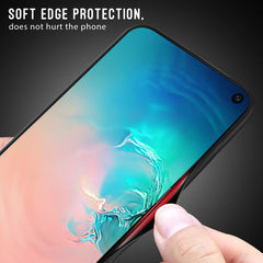 Texture Gradient Glass Protective Case, For Galaxy S10, For iPhone SE 2022 / SE 2020 / 8 / 7, For iPhone XS Max