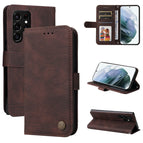 For Samsung Galaxy S22 Ultra / Brown