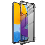 For Samsung Galaxy M52 5G / Transparent Black