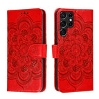 For Samsung Galaxy S22 Ultra 5G / Red