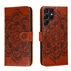 For Samsung Galaxy S22 Ultra 5G / Brown