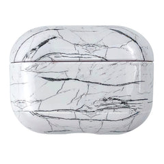 For AirPods Pro 3 Marble Water Sticker Wireless Earphone Protective Case, For AirPods Pro 3