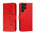 For Samsung Galaxy S22 Ultra 5G / Red
