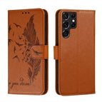 For Samsung Galaxy S22 Ultra 5G / Brown
