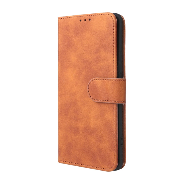 Solid Color Skin Feel Magnetic Buckle Horizontal Flip PU Phone Case, For Honor 50, For Blackview Oscal C20