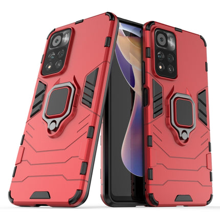 PC + TPU Shockproof Protective Phone Case with Magnetic Ring Holder, For OnePlus 9RT 5G, For Xiaomi Redmi Note 11 China / Poco M4 Pro 5G, For Xiaomi Redmi Note 11 Pro / Note 11 Pro+