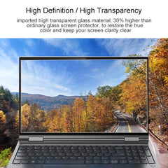 Laptop Screen HD Tempered Glass Protective Film, For Lenovo Yoga C740 15.6 inch, For MACHENIKE F117 15.6 inch, For MACHENIKE F117-BB3 15.6 inch, For MACHENIKE F117-X 15.6 inch, For MACHENIKE Machbook-PCi1 15.6 inch, For MACHENIKE Machbook-PD1 15.6 inch