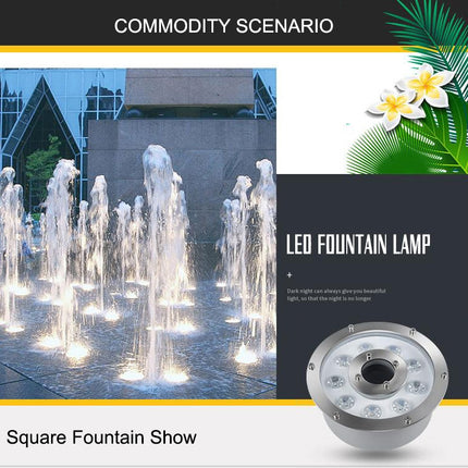 Landscape Ring LED Aluminum Alloy Underwater Fountain Light
