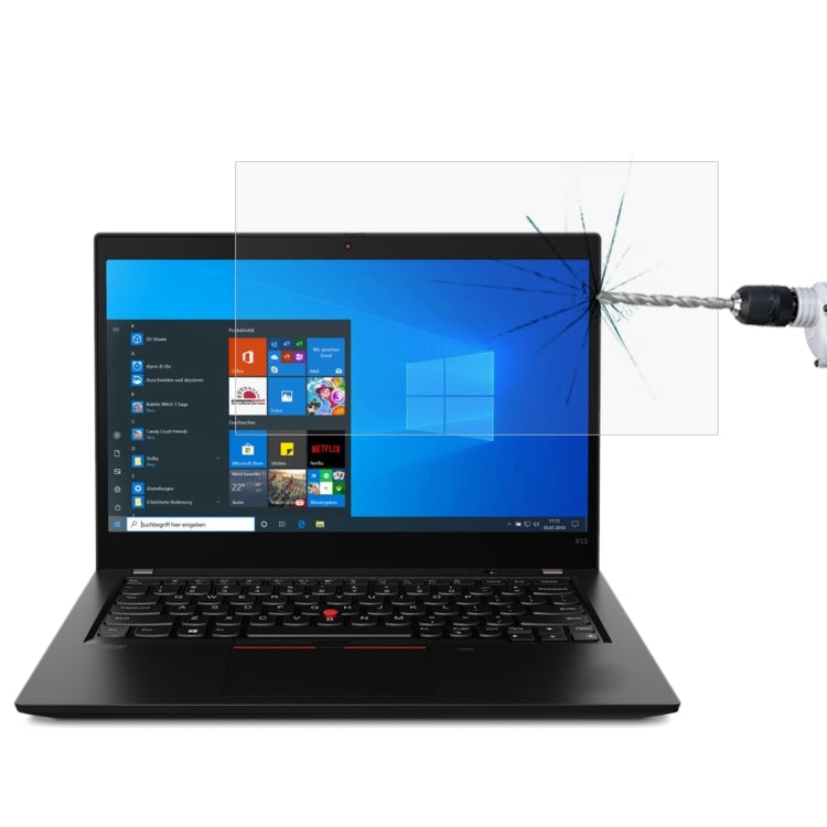 Laptop Screen HD Tempered Glass Protective Film, For ThinkPad L13 Yoga 13.3 inch, For ThinkPad New S2 13.3 inch, For ThinkPad S2 2020 13.3 inch, For ThinkPad S2 2021 13.3 inch, For ThinkPad S2 Yoga 2021 13.3 inch, For ThinkPad ThinkBook 13s 13 inch����...