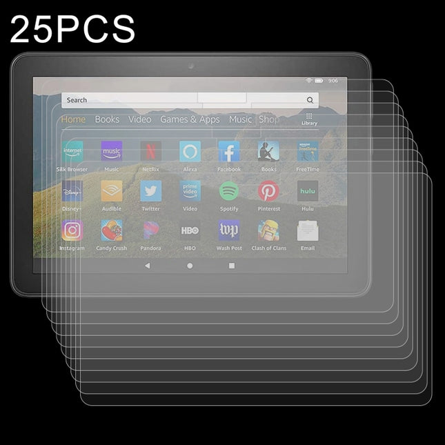 25 PCS 9H 2.5D Explosion-proof Tempered Tablet Glass Film, For Amazon Kindle Fire HD 8 2020 / 2022 (25 PCS), For Xiaomi Mi Pad 3 (25 PCS), For Amazon Kindle Fire HD 10 2019 (25 PCS), For Amazon Kindle Fire 7 2019 (25 PCS), For Amazon Kindle 2019 (25 PC...