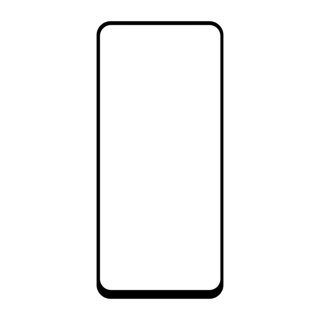 25 PCS Full Glue Cover Screen Protector Tempered Glass Film