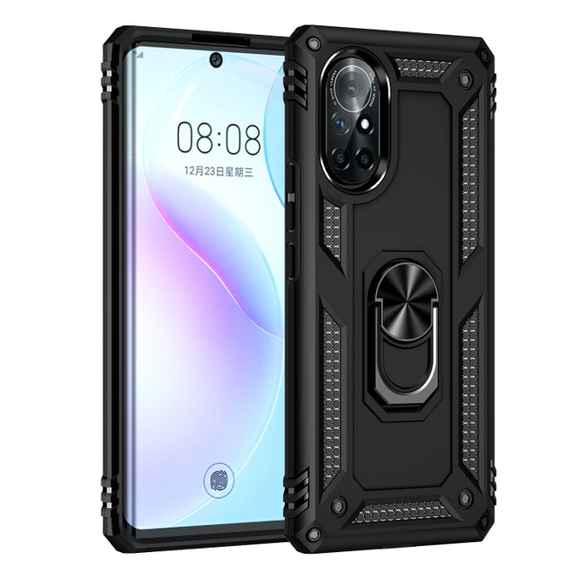 Shockproof TPU + PC Phone Case with 360 Degree Rotating Holder, For Huawei nova 8, For Huawei nova 8i