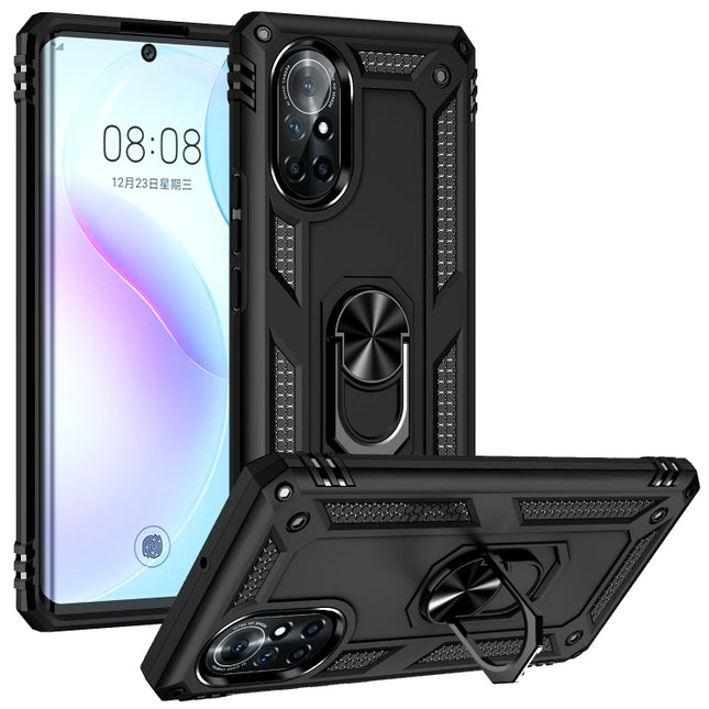 Shockproof TPU + PC Phone Case with 360 Degree Rotating Holder, For Huawei nova 8, For Huawei nova 8i