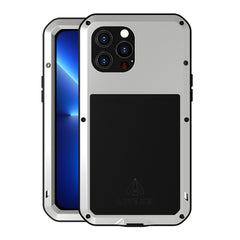 LOVE MEI Metal Shockproof Waterproof Dustproof Protective Phone Case, For iPhone 13 mini, For iPhone 13, For iPhone 13 Pro, For iPhone 13 Pro Max