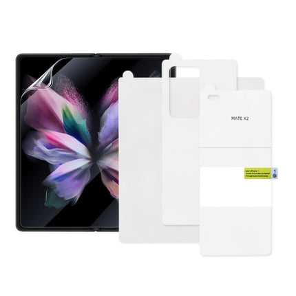 Full Screen Protector Explosion-proof Hydrogel Film, For Samsung Galaxy Z Flip3 5G(Internal+External+Back Screen)(1 PC), For Samsung Galaxy Z Fold3 5G(Internal+External+Back Screen) (1 PC), For Samsung Galaxy Z Flip3 5G(Internal Screen) (1 PC)         ...