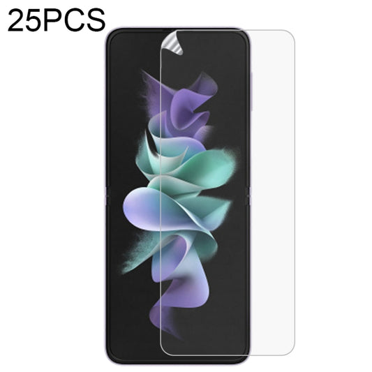 25 PCS Full Screen Protector Explosion-proof Hydrogel Film, For Samsung Galaxy Z Flip3 5G(Internal Screen) (25 PCS), For Samsung Galaxy Z Fold3 5G(Internal Screen) (25 PCS), For Samsung Galaxy Z Flip3 5G(Back Screen) (25 PCS)