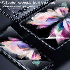 25 PCS Full Screen Protector Explosion-proof Hydrogel Film, For Samsung Galaxy Z Flip3 5G(Internal Screen) (25 PCS), For Samsung Galaxy Z Fold3 5G(Internal Screen) (25 PCS), For Samsung Galaxy Z Flip3 5G(Back Screen) (25 PCS)