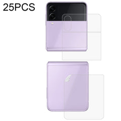 25 PCS Full Screen Protector Explosion-proof Hydrogel Film, For Samsung Galaxy Z Flip3 5G(Internal Screen) (25 PCS), For Samsung Galaxy Z Fold3 5G(Internal Screen) (25 PCS), For Samsung Galaxy Z Flip3 5G(Back Screen) (25 PCS)