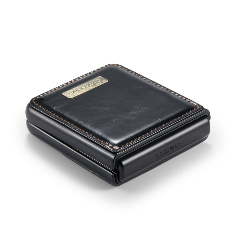 CaseMe 003 Crazy Horse Texture Horizontal Flip Leather Phone Case, For Samsung Galaxy Z Flip3 5G