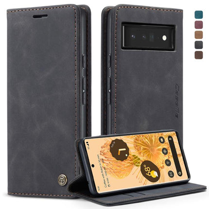 CaseMe 013 Multifunctional Horizontal Flip Leather Phone Case with Card Slot & Holder & Wallet, For Google Pixel 6 Pro, For Google Pixel 6
