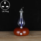 UK Plug / Dark Brown