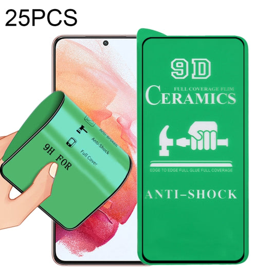 25 PCS 9D Full Screen Glue Ceramic Film, For Samsung Galaxy S21 5G (25pcs), For Xiaomi Redmi Note 11T 5G (25 PCS), For Samsung Galaxy S21+ 5G (25pcs), For Xiaomi Redmi Note 11 4G International Version 6.43 inch (25 PCS)���������������������������������...