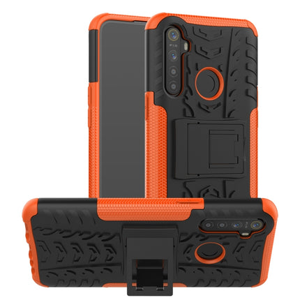 Tire Texture Shockproof TPU+PC Protective Case with Holder, For OPPO Realme 5, For Xiaomi Redmi Note 8 Pro, For Xiaomi Redmi Note 8, For Galaxy A20s, For Galaxy A70s