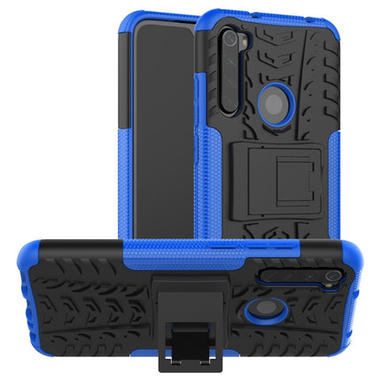 Tire Texture Shockproof TPU+PC Protective Case with Holder, For OPPO Realme 5, For Xiaomi Redmi Note 8 Pro, For Xiaomi Redmi Note 8, For Galaxy A20s, For Galaxy A70s