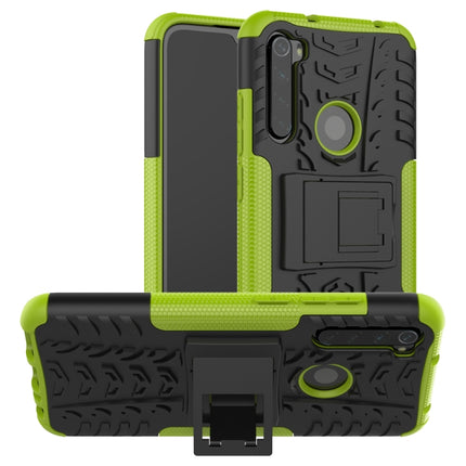 Tire Texture Shockproof TPU+PC Protective Case with Holder, For OPPO Realme 5, For Xiaomi Redmi Note 8 Pro, For Xiaomi Redmi Note 8, For Galaxy A20s, For Galaxy A70s