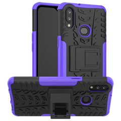 Tire Texture Shockproof TPU+PC Protective Case with Holder, For Galaxy A10s, For Galaxy A20s, For Galaxy A70s
