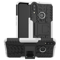 Tire Texture Shockproof TPU+PC Protective Case with Holder, For Galaxy A10s, For Galaxy A20s, For Galaxy A70s