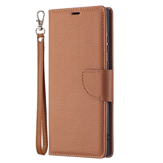 Litchi Texture Pure Color Horizontal Flip Leather Phone Case with Holder & Card Slots & Wallet & Lanyard, For Samsung Galaxy S22 Ultra 5G, For Samsung Galaxy S22 5G