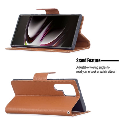 Litchi Texture Pure Color Horizontal Flip Leather Phone Case with Holder & Card Slots & Wallet & Lanyard, For Samsung Galaxy S22 Ultra 5G, For Samsung Galaxy S22 5G